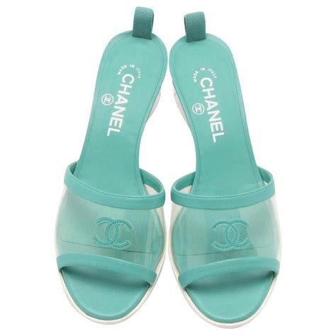 chanel pvc mules|chanel mules for women.